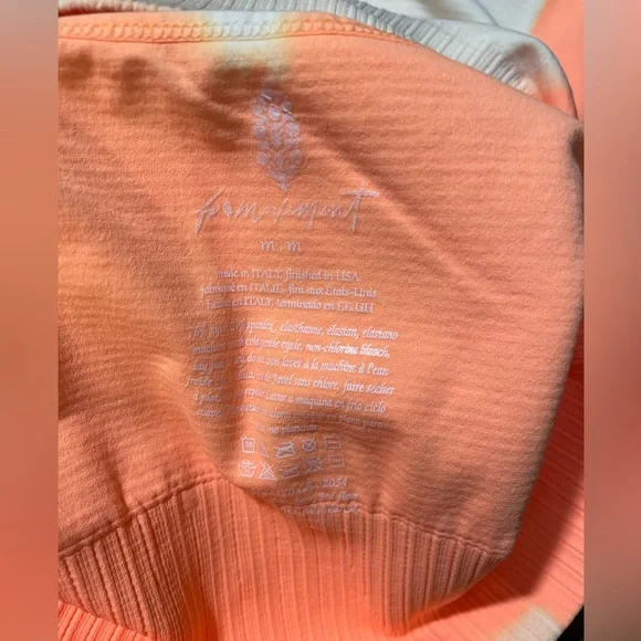 Free People Good Karma Crop Top NWOT- Flaw - Picture 6 of 7